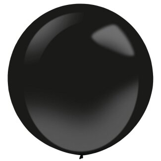 Luftballons Fashion 61 cm schwarz 4 Stück