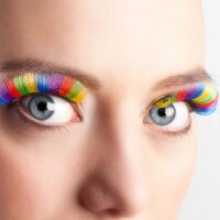Wimpern Rainbow selbstklebend
