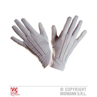 Handschuhe grau One Size für Erwachsene