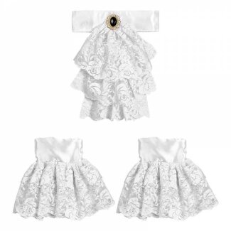 Jabot aus Spitze