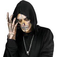 Totenkopf Kette silber