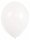 Luftballons Crystal 27,5cm weiß 25er