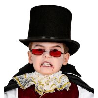 Zylinder Schwarz aus Filz Kindergröße