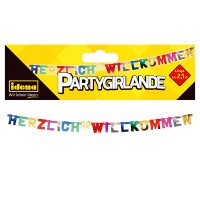 Idena Girlande Herzlich Willkommen 210cm FSC-Mix