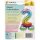 Stand-Folienballon Zahl 2 Regenbogen