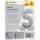 Stand-Folienballon Zahl 5 silber 75 cm