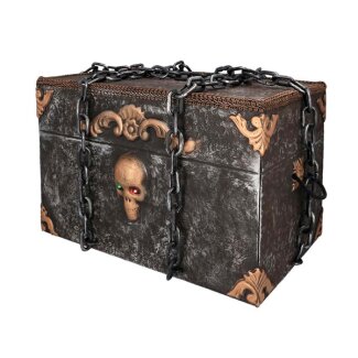 Piratentruhe 50 x 31 x 31cm Totenkopf