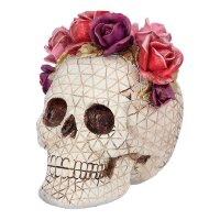 Schädel Rosen 15 cm