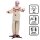 Deko Gruselclown 153cm Licht und Sound