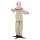 Deko Gruselclown 153cm Licht und Sound