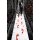 Deko Blutiger Teppich rot/weiß 60 cm x 4,5 m