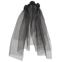 Schwarze Witwe Schleier