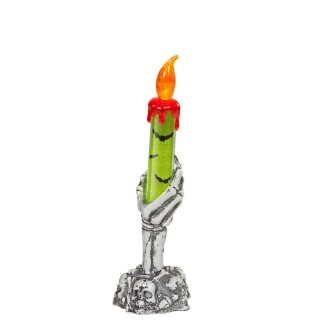 Kerze Handskelett 20cm batteriebetrieben