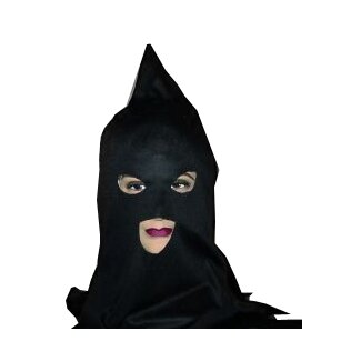 Maske Henker schwarz