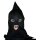 Maske Henker schwarz
