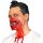 Blut in Tube mit Gebiss