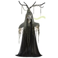 Halloweenbaum sprechend mit LED Augen, 200cm