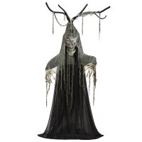 Halloweenbaum sprechend mit LED Augen, 200cm