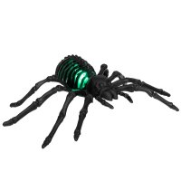LED-Spinnenskelett 22cm schwarz