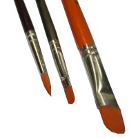 Schminkpinsel Profi Set 3-teilig