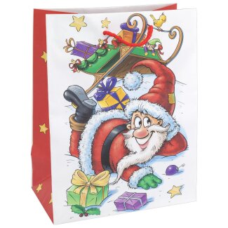 Idena Geschenktasche Santa M FSC-Mix