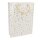Idena Geschenktasche L WH Sterne 25x8x34cm FSC-Mix