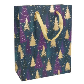 Idena Geschenktasche WH Tanne 18x8x23cm FSC-Mix