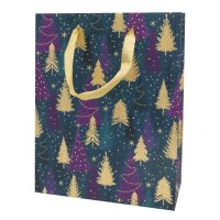 Idena Geschenktasche WH Tanne 18x8x23cm FSC-Mix