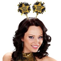 Haarreif Happy New Year gold