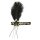 Haarband Happy New Year mit Stern, gold-schwarz mit Feder