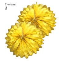 Globus Gold metallic 2er Set, 25cm