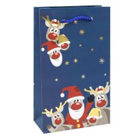 Idena Geschenktasche WH Santa 11x18cm FSC-Mix