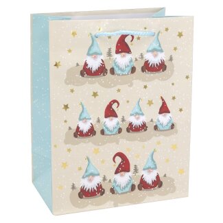 Idena Geschenktasche Wichtel M FSC-Mix