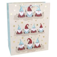 Idena Geschenktasche Wichtel L FSC-Mix
