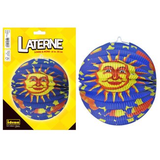 Idena Lampion Sonne/Mond D26cm FSC-Mix