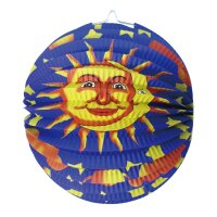 Idena Lampion Sonne/Mond D26cm FSC-Mix