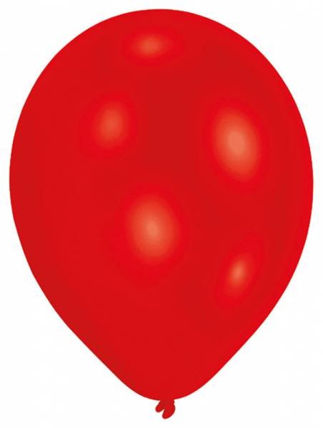 Luftballons 27,5cm rot 25er