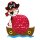 Idena Laterne Pirat 45x38cm FSC-Mix