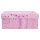 Idena Geschenkboxen-Set Dots pink 3er FSC-Mix