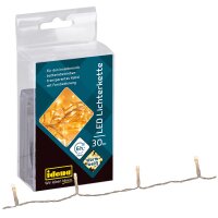 Lichterkette - 30 LEDs, warmweiß,...