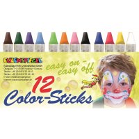 Schminkset Color Sticks 12 Stück