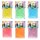 Holi-Farbpulver 70g 6fach sortiert