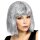 Perücke Glitzy Vegas silber