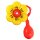 Maxispritzblume gelb/rot
