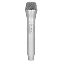 Mikrofon 23,5 cm silber