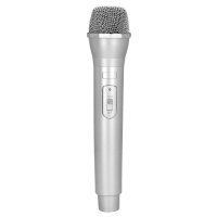 Mikrofon 23,5 cm silber