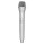 Mikrofon 23,5 cm silber