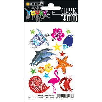 HERMA Tattoos Ocean leicht ablösbar