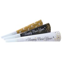 Tröten 22cm 3er Golden Wishes