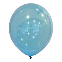 Luftballons Droplets 27,5cm blau 50er